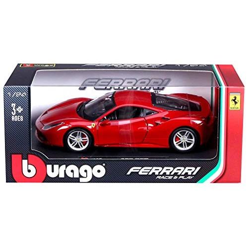 Bburago(ブラーゴ) フェラーリ ミニカー 1/24 フェラーリ 488GTB 赤｜universalmart｜05