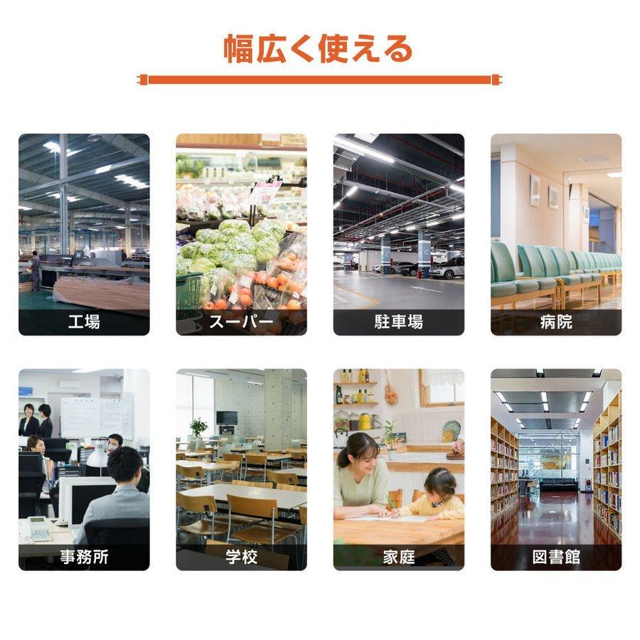 【5本セット】LED蛍光灯（12Wタイプ）100V直結 300度発光 直管 12型led グロー式 1060lm 630mm 昼光色6000~7000K 消費電力12W IP65 送料無料 r-630-5setの画像