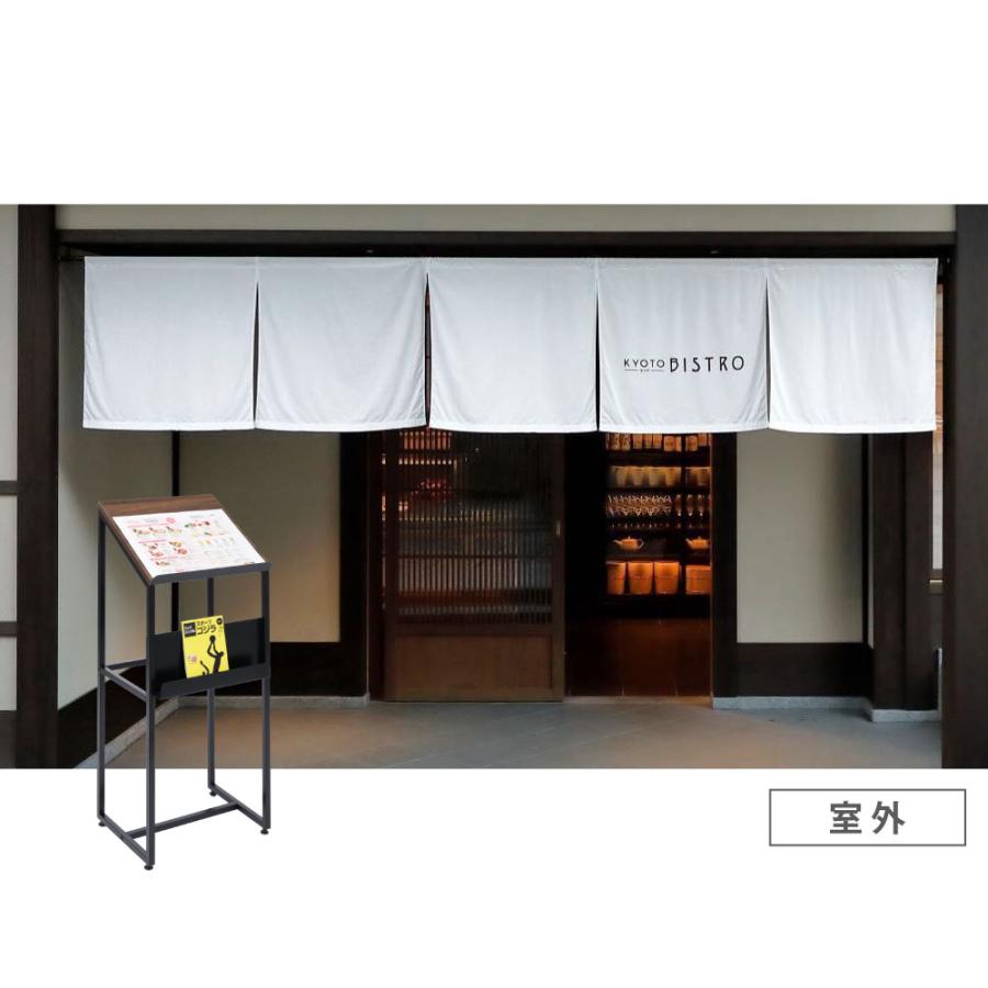 メニュースタンド W44xD33xH106cm メニュースタンド看板 店舗用 屋外に