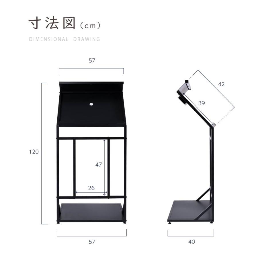 メニュースタンド W57xD40xH120cm メニュースタンド看板 店舗用 led