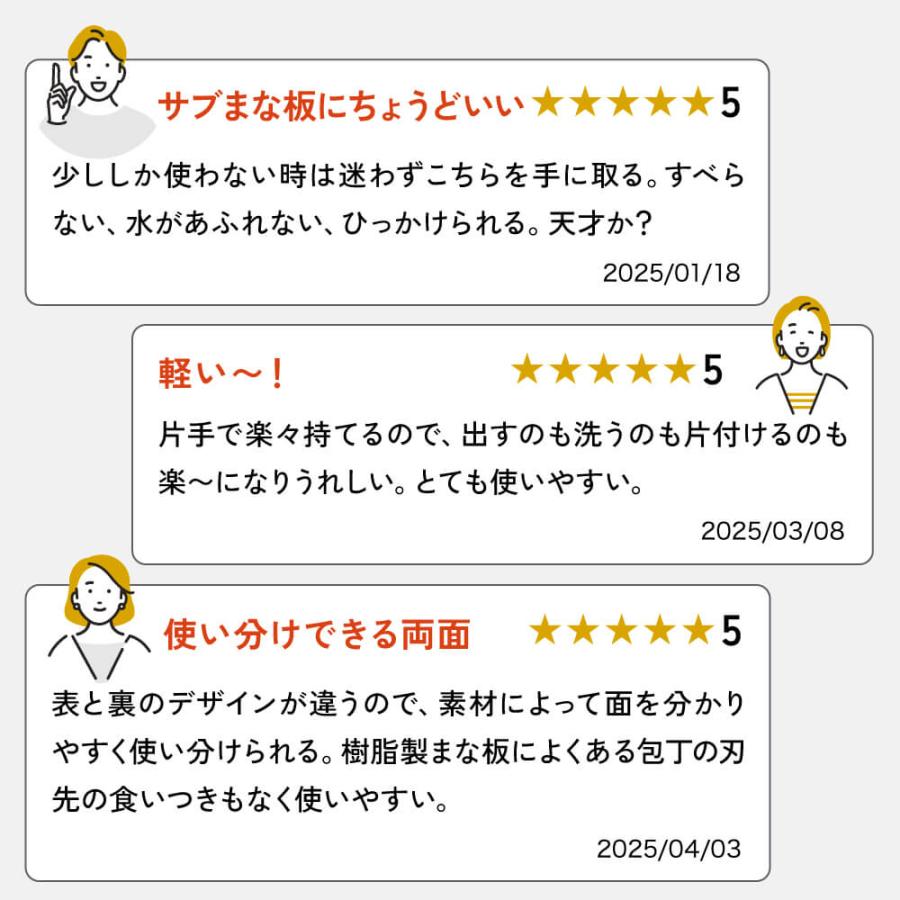 まな板 日本製 IWANO 丸いまな板  かまぼこ型 d型 半円 楕円 転がらない すべらない もれない 食洗機対応 食洗機OK 溝付き エラストマー 両面 熱湯消毒 丸型 |  | 14