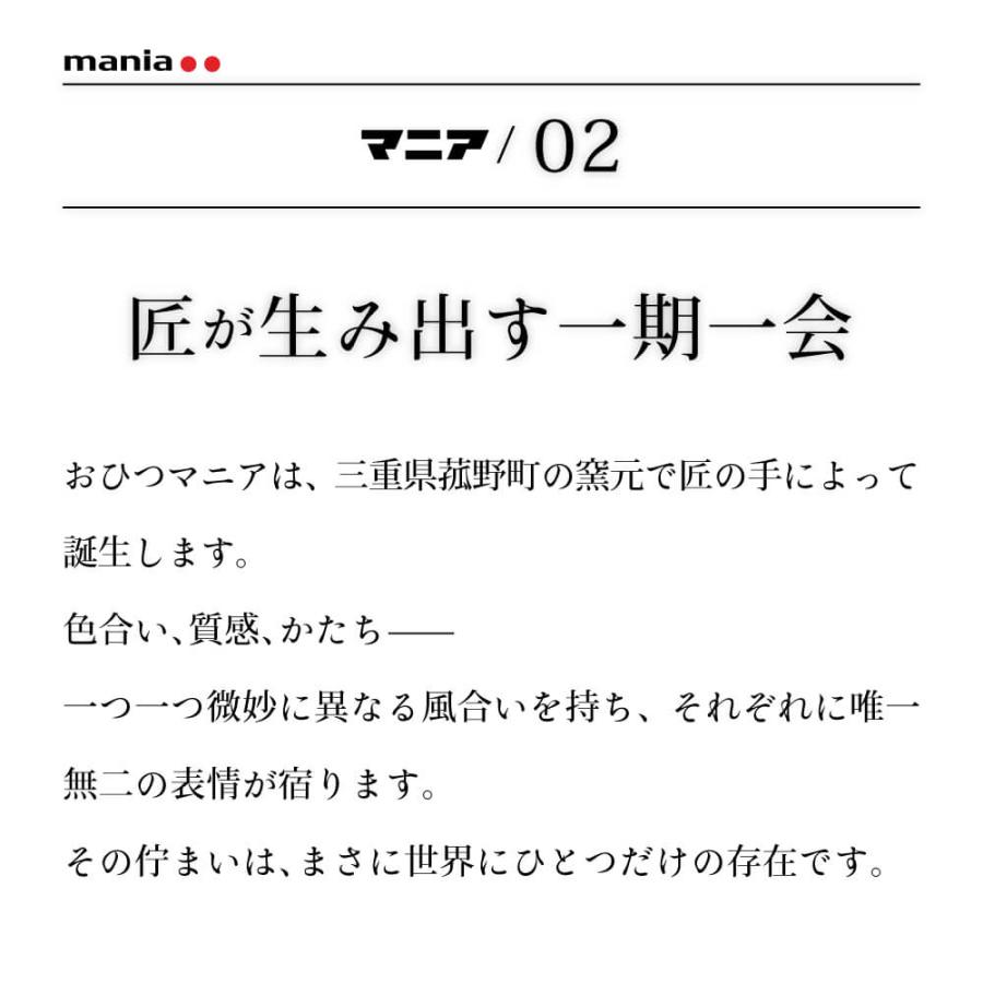 おひつマニア おひつ 陶器 2合 レンジ 電子レンジ レンジ対応 日本製 IWANO 萬古焼 お櫃 ごはん保存容器 ごはん保存 食洗機OK おいしく保存 冷蔵冷凍 オーブン |  | 02