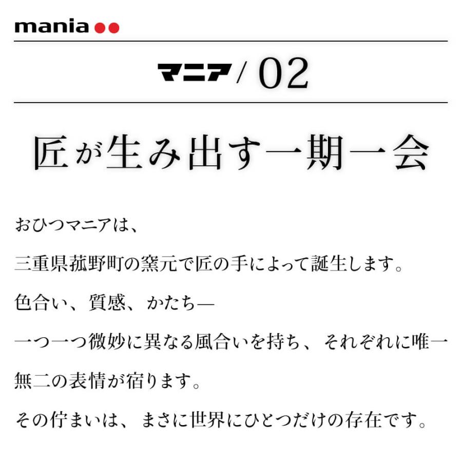 おひつマニア おひつ 陶器 2合 レンジ 電子レンジ レンジ対応 日本製 IWANO 萬古焼 お櫃 ごはん保存容器 ごはん保存 食洗機OK おいしく保存 冷蔵冷凍 オーブン |  | 02