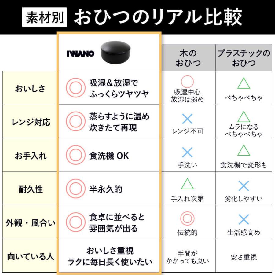 おひつ 陶器 2合 レンジ 電子レンジ レンジ対応 日本製 IWANO 萬古焼
