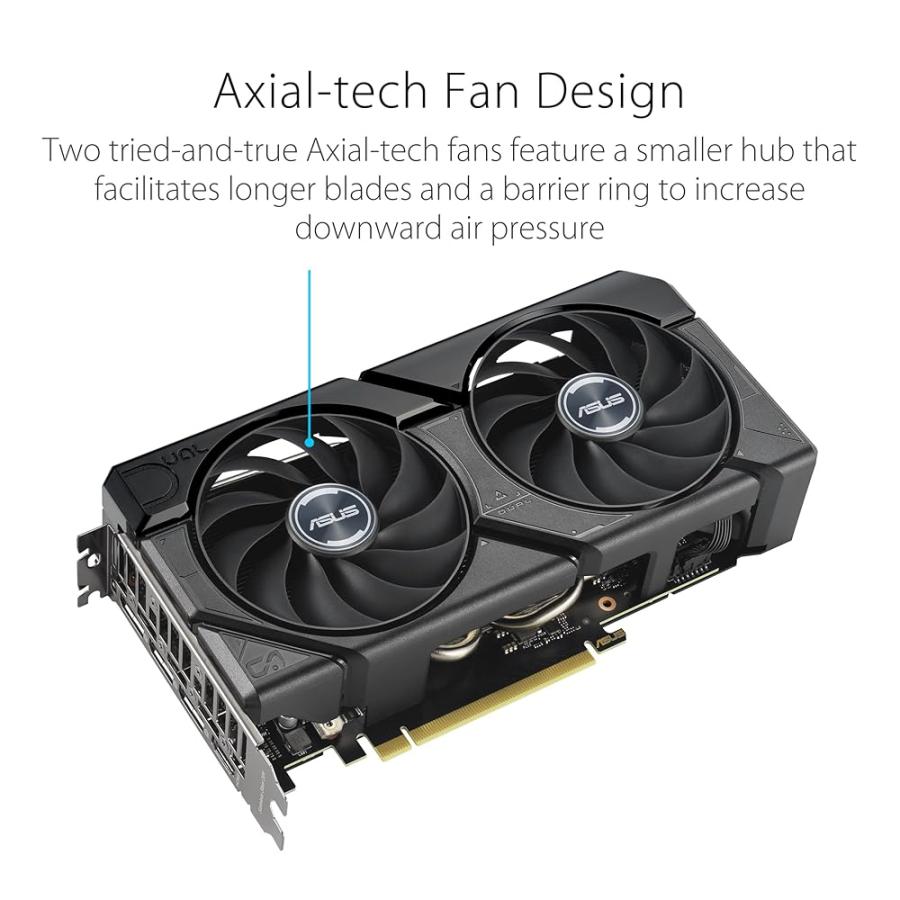 ASUS Dual RTX4060Ti 8G OC EVO グラフィック