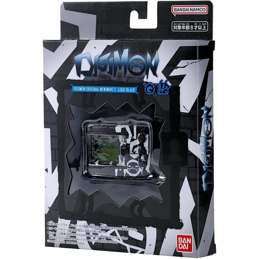 DIGIMON ORIGINAL NEW WAVE 2 LOGO BLACK デジタルモンスター 電子玩具