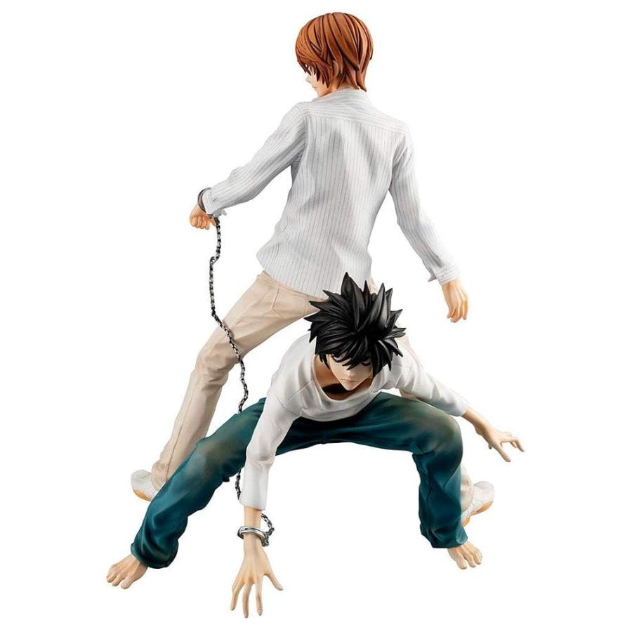 G.E.M.シリーズ DEATH NOTE(デスノート) 夜神月＆L 完成品フィギュア