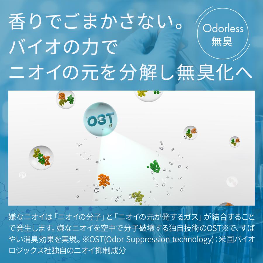 消臭家族 バイオ消臭スプレー 介護 育児の「 おしっこ うんち 」専用 嘔吐 おむつ トイレポット 車いす 排泄物 尿臭 便臭 根本消臭 強力 最大消臭率98％ 500ml | ブランド登録なし | 03
