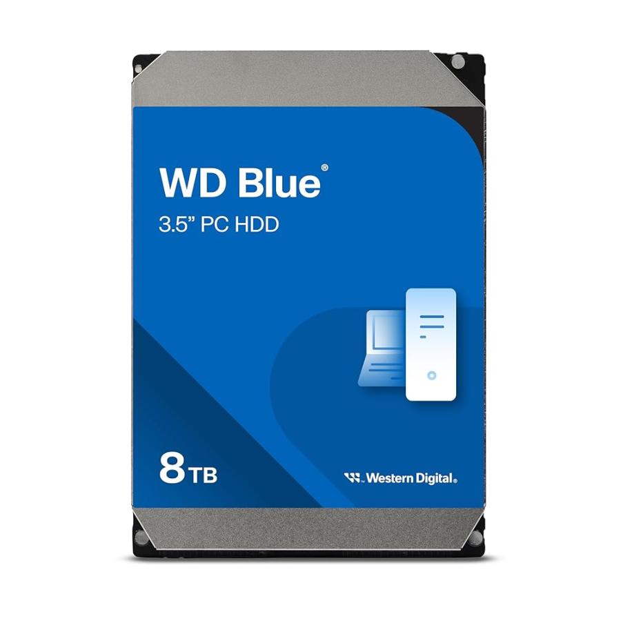 保証付き  新品未開封  8TB-HDD  安心のCMR方式 Western Digital ウエスタンデジタル WD Blue 内蔵 HDD ハードディスク