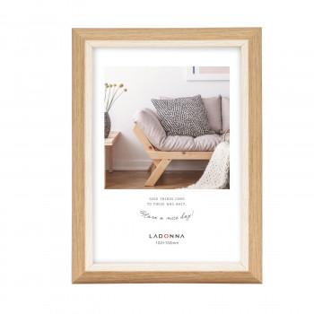 ラドンナ 軽量フォトフレーム 写真立て ポストカード判 ナチュラル