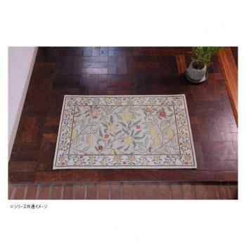 川島織物セルコン Morris Design Studio フルーツ マット 約60×92cm FH1706A G グリーン_2