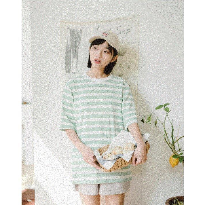 全てのアイテム トップス 韓国 私服 女子 中学生 ティーンズファッション シンプル かわいい おしゃれ ボーダー 五分袖 七分袖 半袖 カットソー 夏 レディース 半袖 サイズ M Www We Job Com