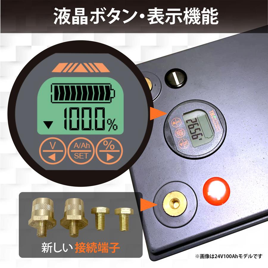 Unitime リン酸鉄リチウムイオンバッテリー LiFePO4 12V300Ah 3840Wh