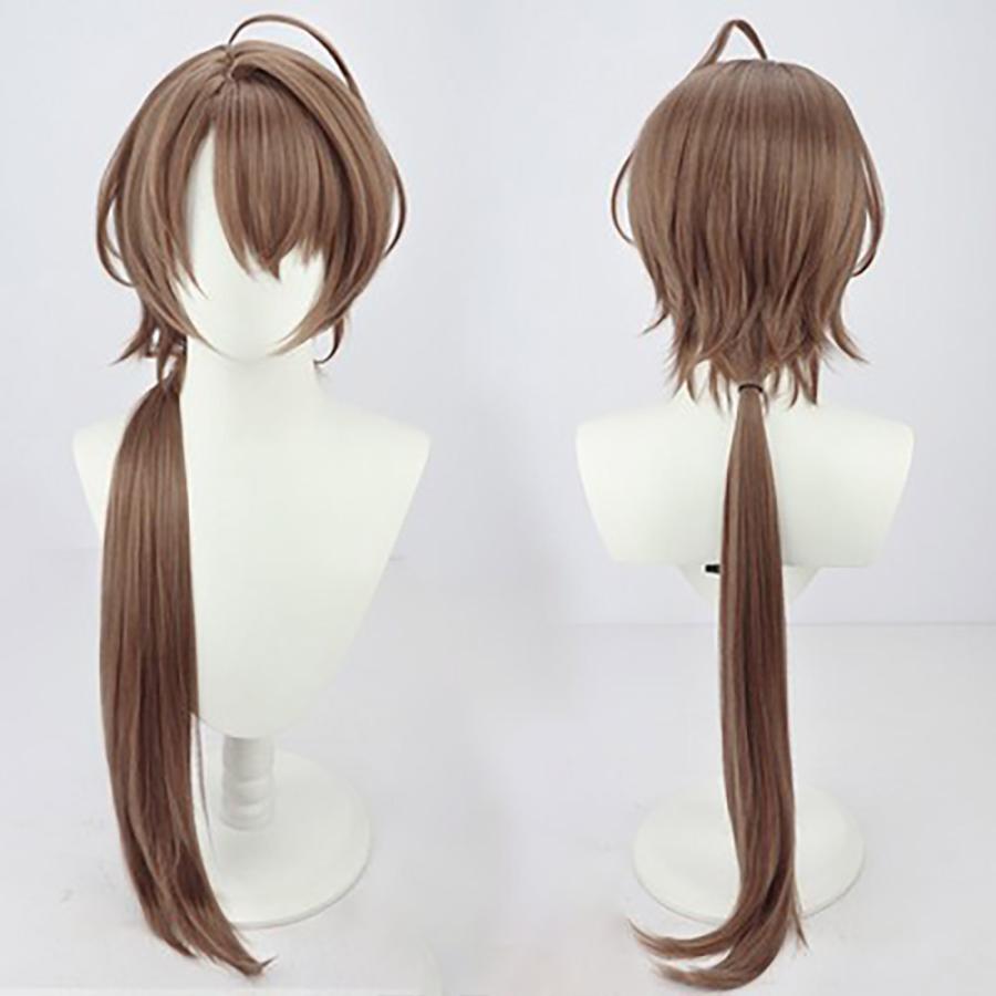 加賀美ハヤト 風 セット済みコスプレウィッグ にじさんじ コスプレ ウィッグ にじさんじ 加賀美ハヤト 風 長髪 ロング かつら