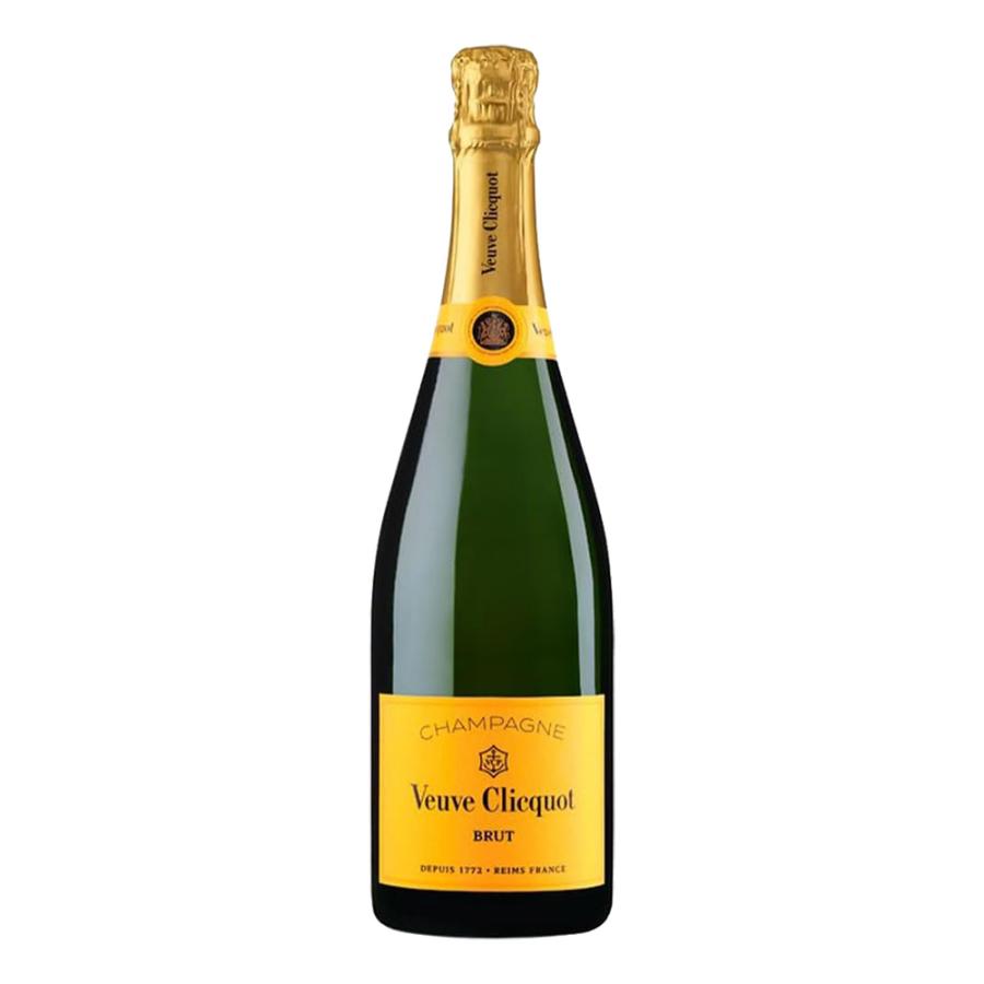 お酒 ギフト プレゼント ワイン スパークリング シャンパン ヴーヴクリコ イエロー 白 750ml & ロゼ 750ml かぶせ箱入り グラス & チョコレート セット |  | 01