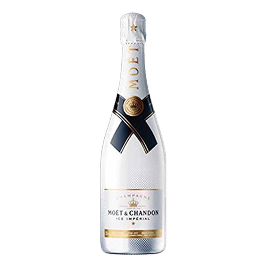 お酒 ギフト プレゼント ワイン スパークリングワイン シャンパン モエ シャンドン アイス 白 750ml & ロゼ かぶせ箱入り グラス & チョコレート セット |  | 01