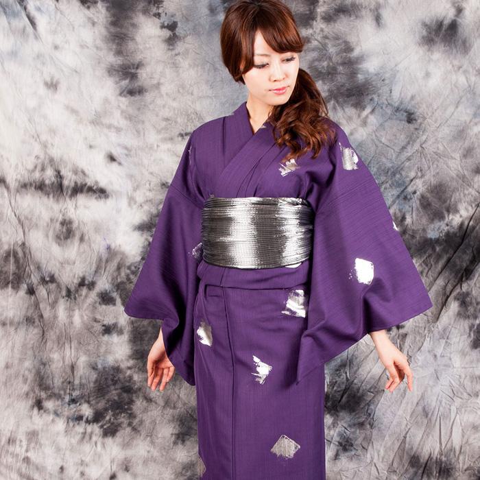 浴衣 レディース 浴衣単品「レディース」「浴衣」【JUNKO KOSHINO -鉛