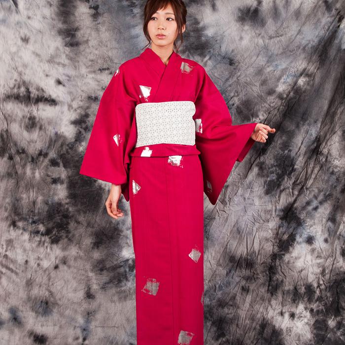 浴衣 レディース 浴衣単品「レディース」「浴衣」【JUNKO KOSHINO -鉛