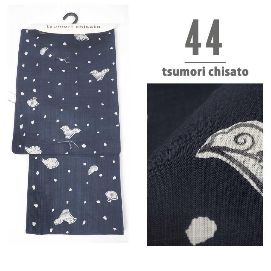 浴衣 メンズ/送料無料/浴衣+帯+下駄+腰紐/綿麻「ツモリチサト -tsumori