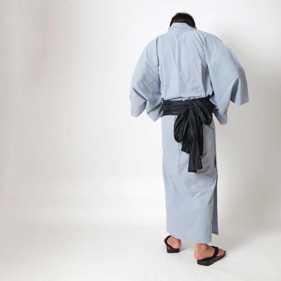 浴衣 メンズ/送料無料/男性浴衣 /涼しいサッカー生地/日本製高級生地