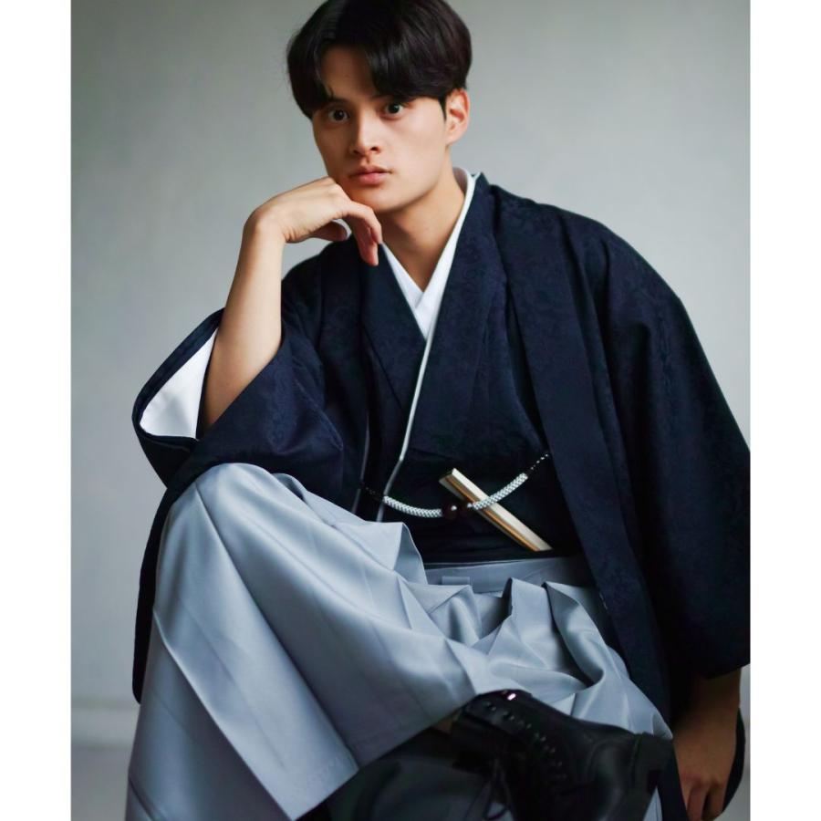 レンタル】【対応身長160cm-170cm】男性用羽織り袴フルセットremhs