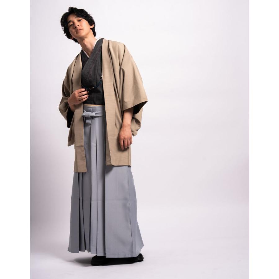 レンタル】【対応身長160cm-170cm】男性用羽織り袴フルセットremhs-hbe