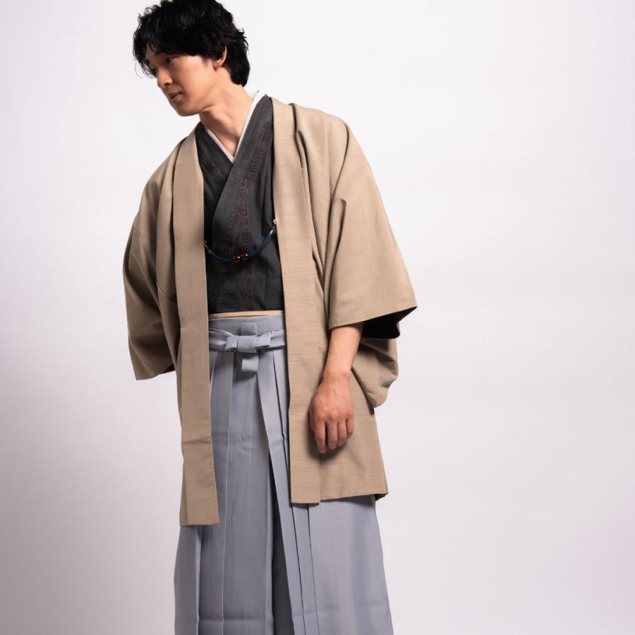 レンタル】【対応身長160cm-170cm】男性用羽織り袴フルセットremhs-hbe