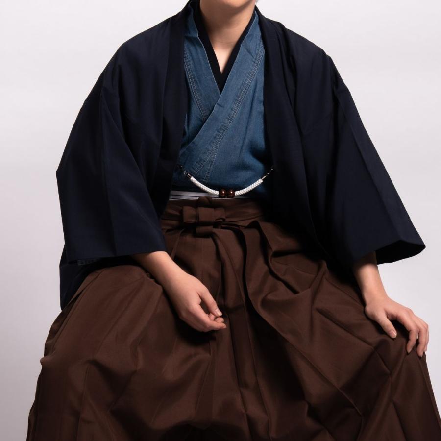 レンタル】【対応身長170cm-180cm】男性用羽織り袴フルセットremhs-hnv
