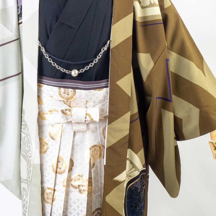 【値下げ】 ｜往復送料弊社負担｜【レンタル】【対応身長160cm-170cm】男性用レンタル紋付き袴フルセット｜紋付きフルセット｜紋付袴レンタル｜羽織紐｜袴｜はかま｜ 【K3111531098】(19635円)