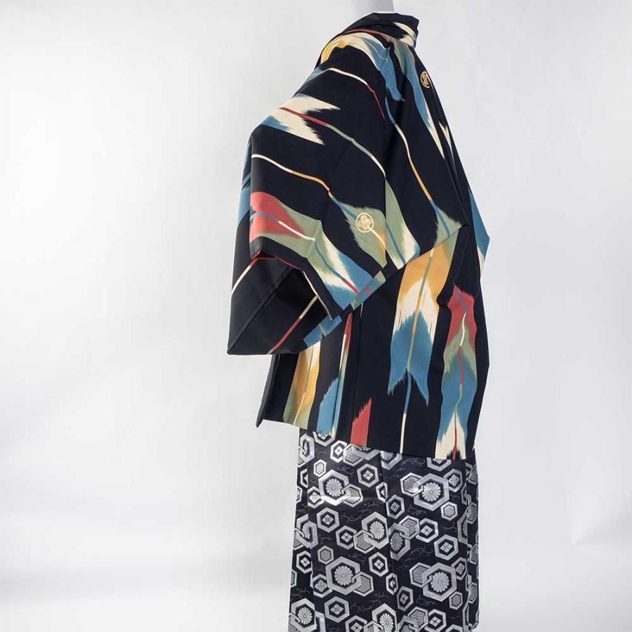 【値下げ・名盤】 ｜往復送料弊社負担｜【レンタル】【対応身長160cm-170cm】男性用レンタル紋付き袴フルセット｜紋付きフルセット｜紋付袴レンタル｜羽織紐｜袴｜はかま｜ 【G3451438157】(21780円)