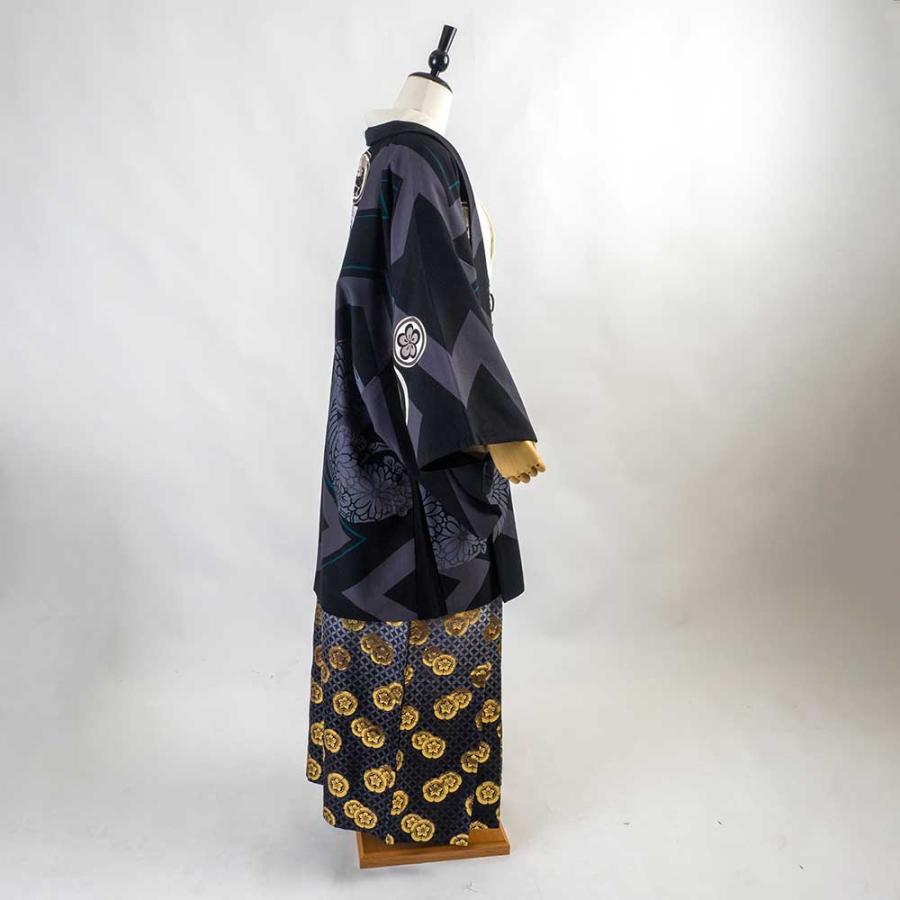 ｜往復送料弊社負担｜【レンタル】【対応身長160cm-170cm】男性用レンタル紋付き袴フルセット｜紋付きフルセット｜紋付袴レンタル｜羽織紐｜袴｜はかま｜ 　 レンタル ポリエステル 対応身長160cm 170cm クロネコヤマト宅急便お客様サービスセンターへ 受付時間 08：00 21：00
