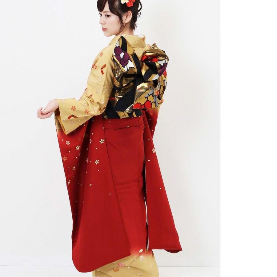 対応身長155cm〜170cm】【ポップ・キュート】【正絹】成人式レンタル