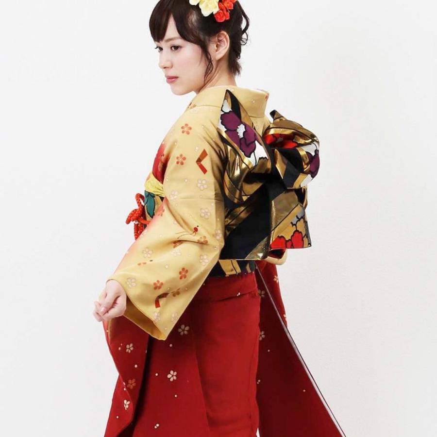 対応身長155cm〜170cm】【ポップ・キュート】【正絹】成人式レンタル