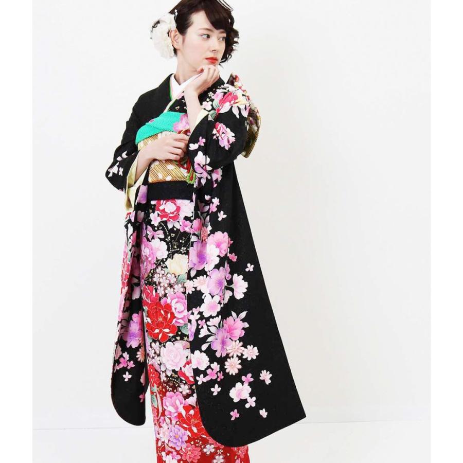 対応身長151cm〜166cm】成人式レンタル振袖フルセット-514 振袖セット