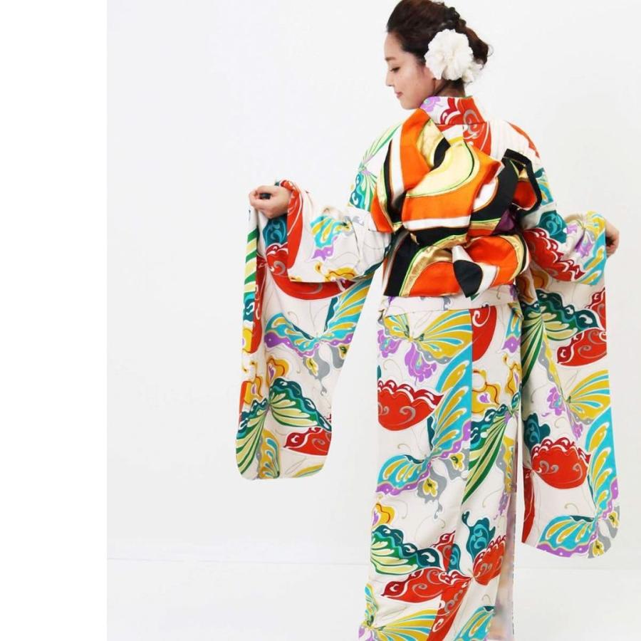 対応身長148cm〜168cm】【レトロ・アンティーク】成人式レンタル振袖
