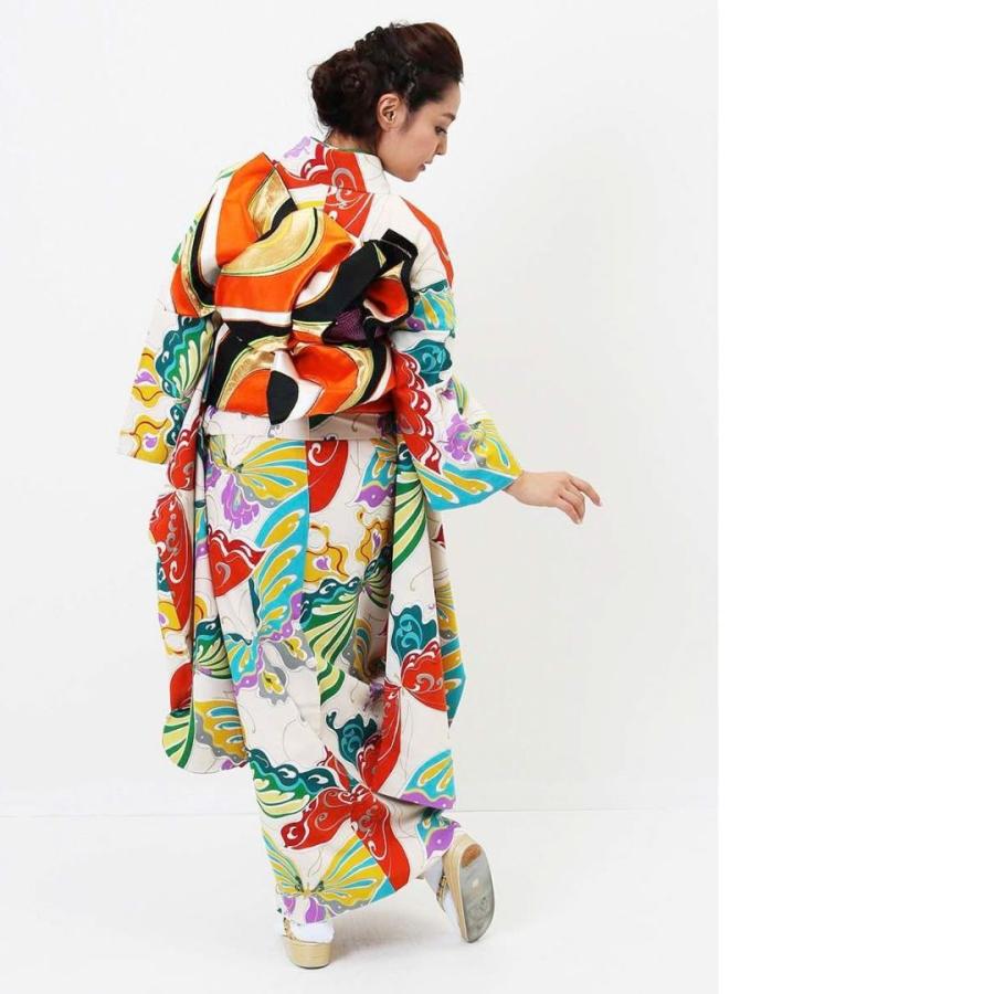 対応身長148cm〜168cm】【レトロ・アンティーク】成人式レンタル振袖