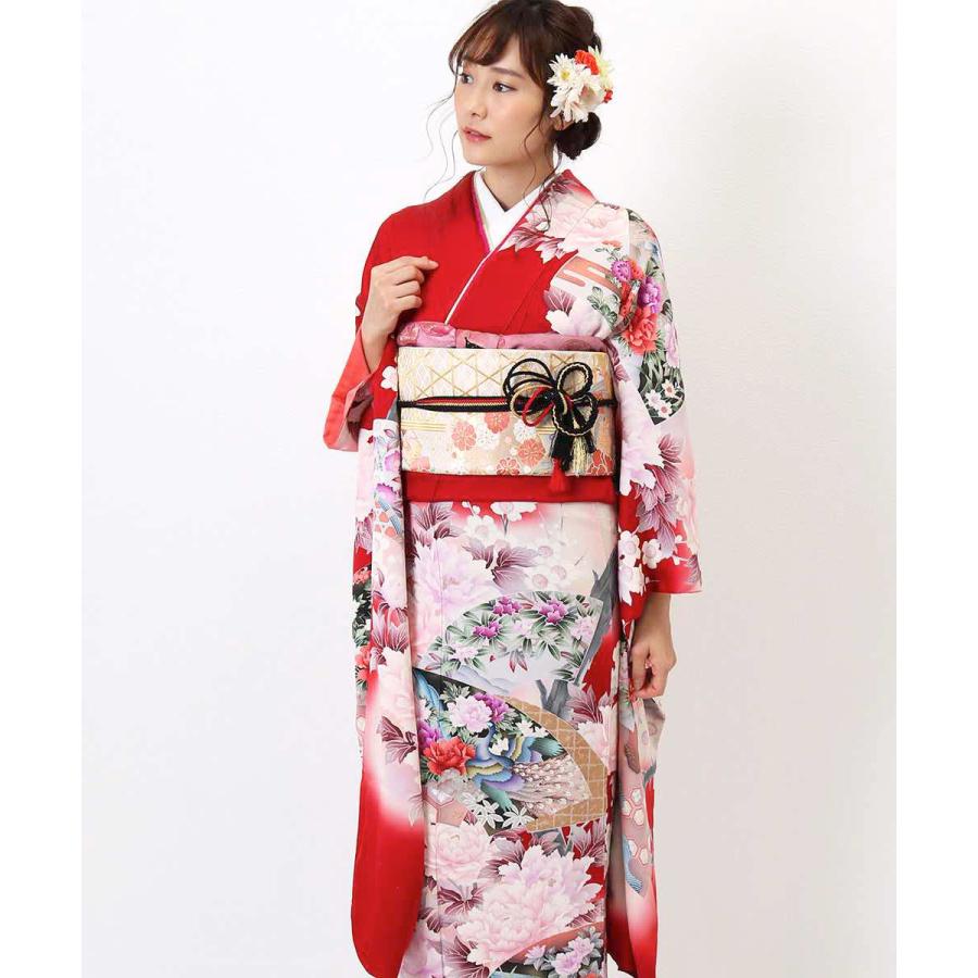 訪問着 身長145-160cm h-062 振袖レンタル【成人式用】 [安心の長期間レンタル]【対応身長