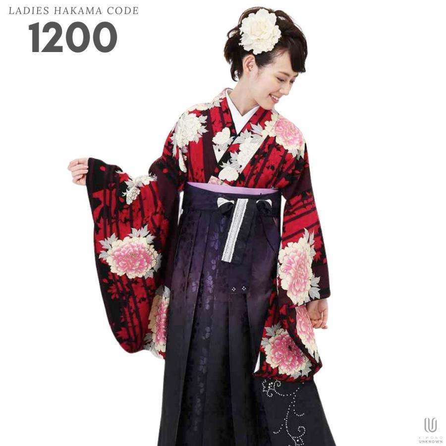袴　165センチ レンタル】【対応身長157cm〜165cm】【正統派】 卒業式レンタル袴フル