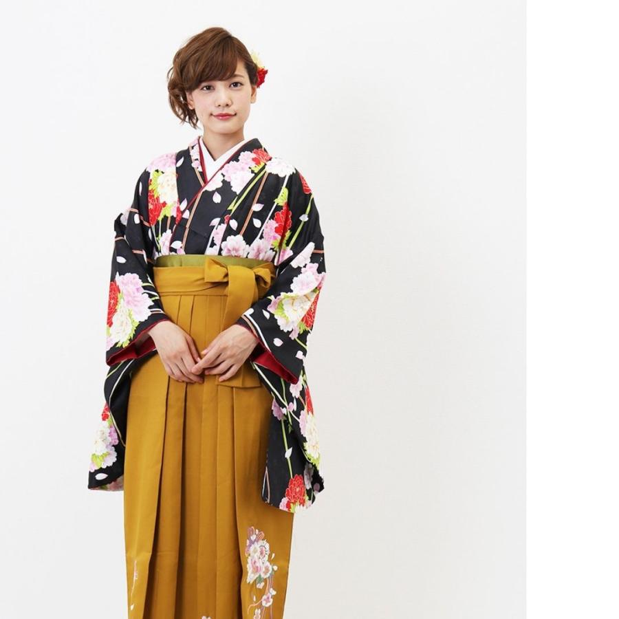 レンタル】卒業式袴セット【対応身長157cm〜165cm】【正統派】 卒業式