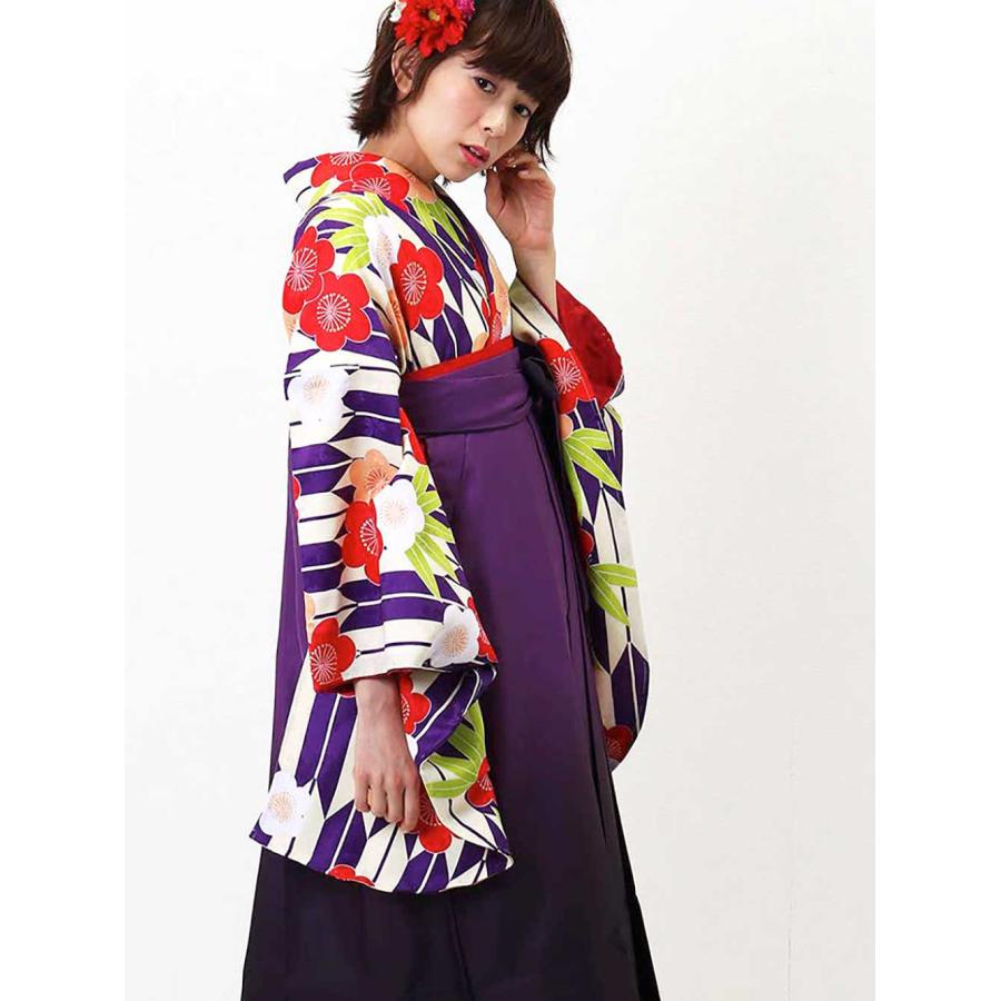 レンタル】 女性 袴セット 【対応身長157cm〜165cm】【キュート】卒業