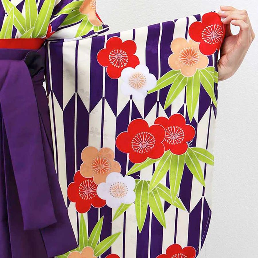 レンタル】 女性 袴セット 【対応身長157cm〜165cm】【キュート】卒業