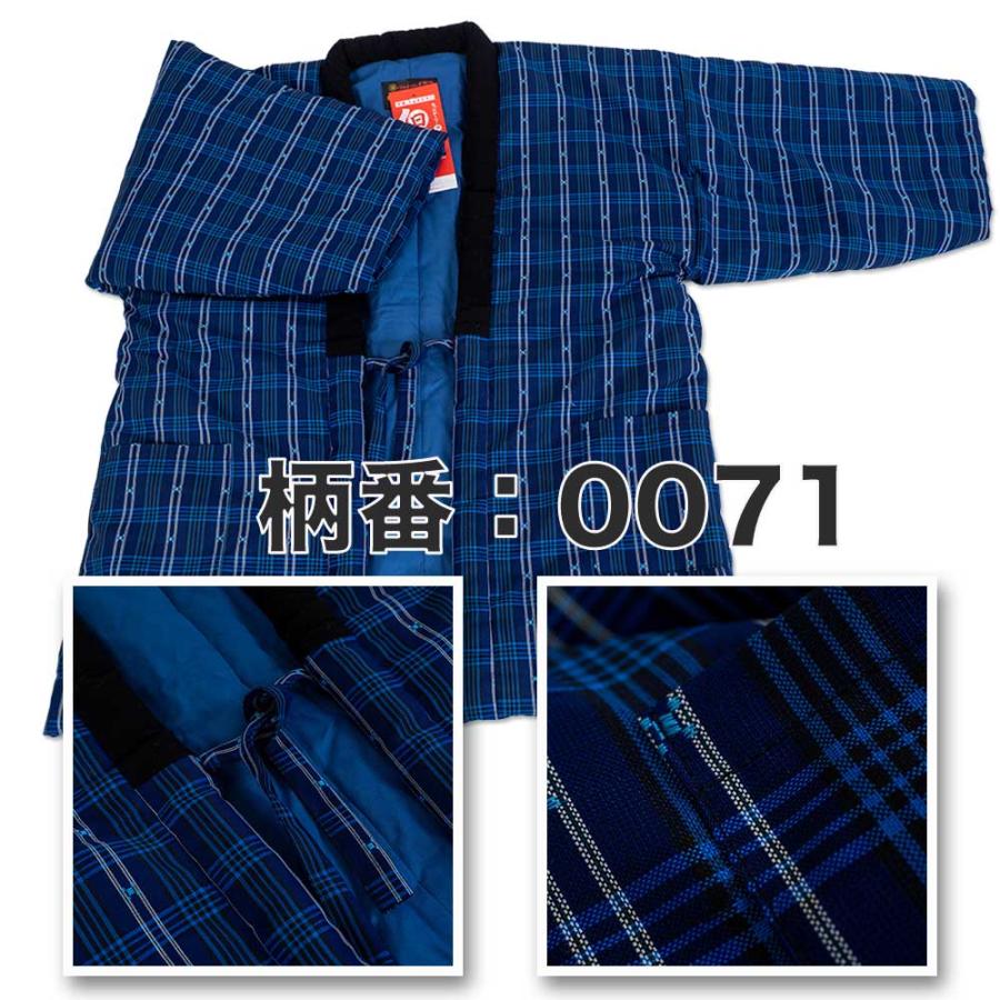 はんてん 100％日本製・本場・久留米・手作りあったかい丸重ぬくぬく 