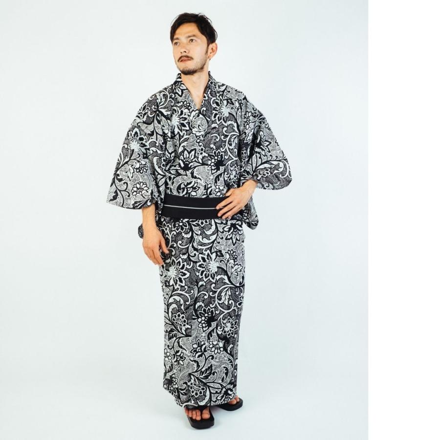 銀座「京屋」下駄と男物浴衣セット 【公式通販】