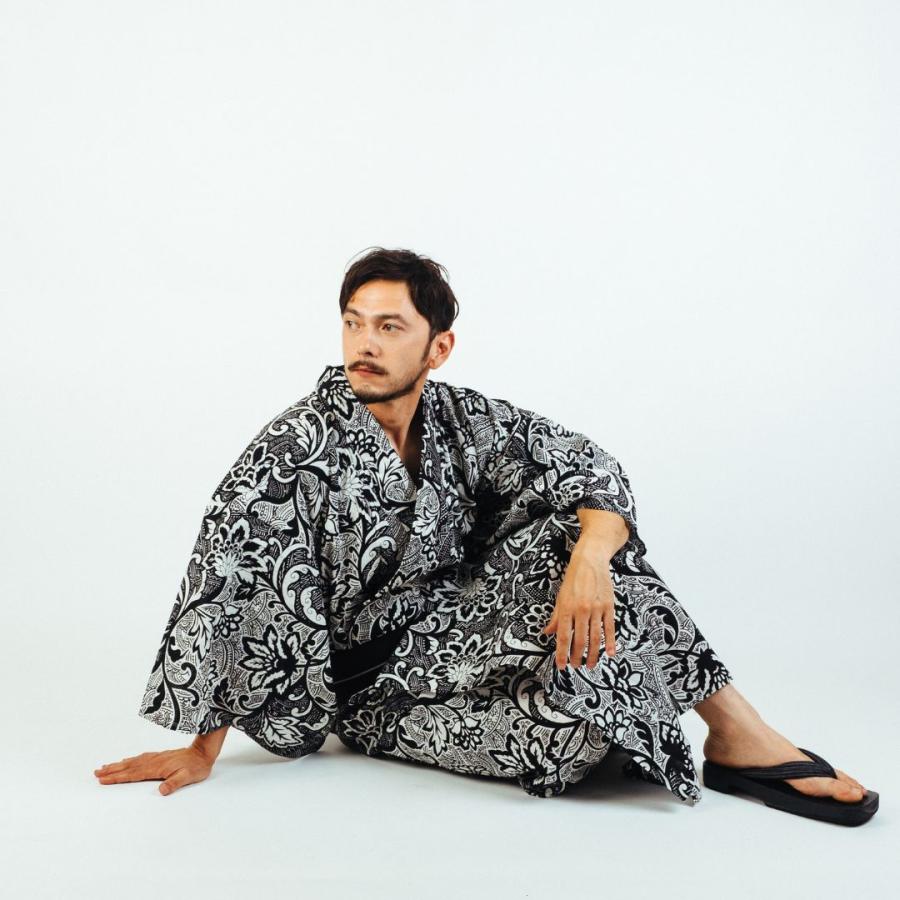 銀座「京屋」下駄と男物浴衣セット 【公式通販】