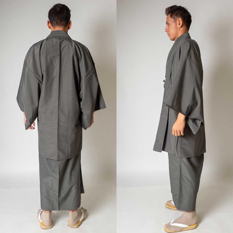 レンタル】メンズ着物アンサンブル【対応身長180cm〜190cm】【 3L