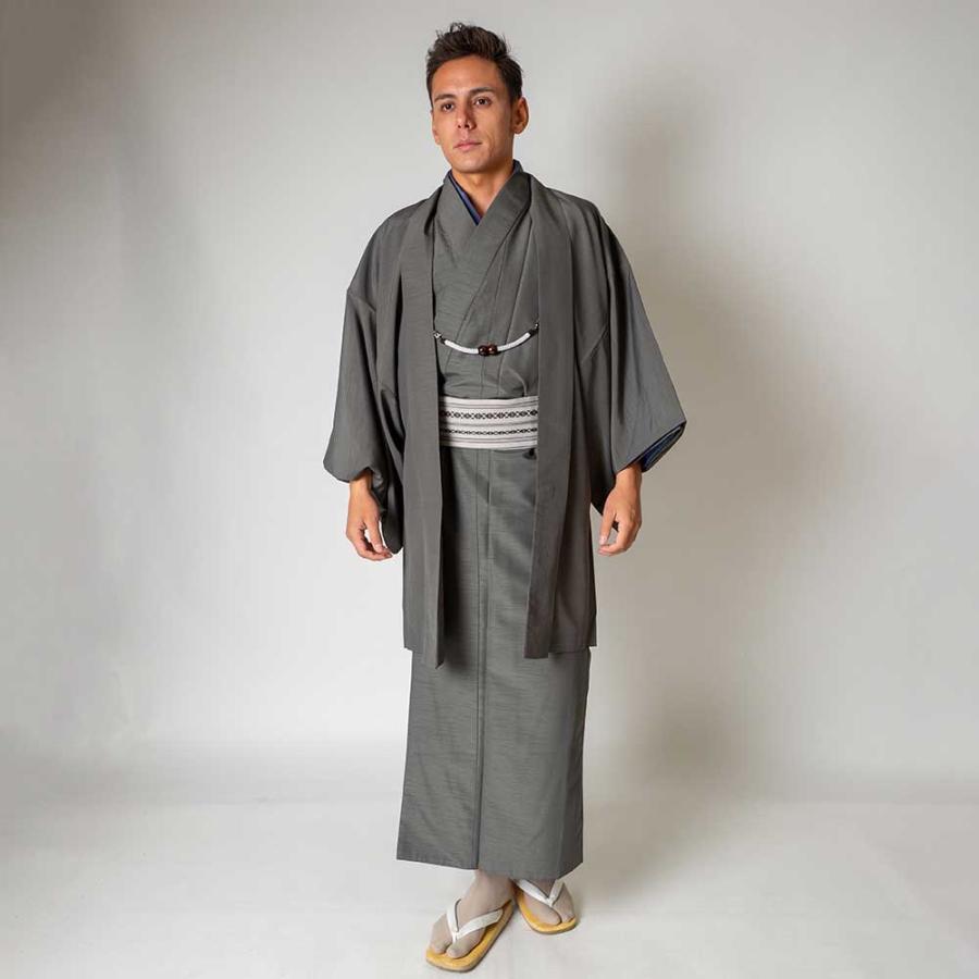 レンタル】メンズ着物アンサンブル【対応身長180cm〜190cm】【 3L