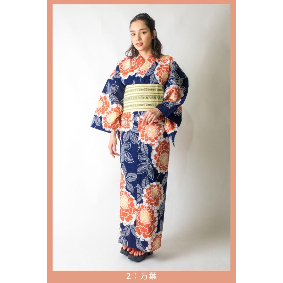 レディース浴衣 単品】Ummm. 日本製・注染本染め 遠州・クラシカル浴衣  