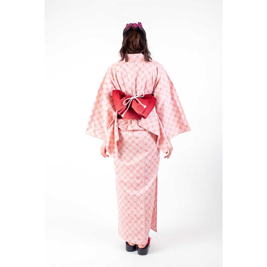 浴衣 単品 女性用ゆかた【絞り調レディース浴衣】Ummm. 即日発送可