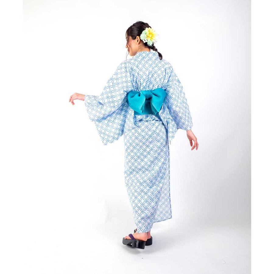 浴衣 単品 女性用ゆかた【絞り調レディース浴衣】Ummm. 即日発送可