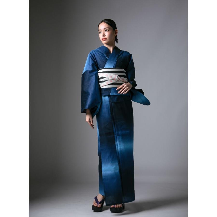 お仕立て上がり浴衣単品【Ummm.グラデーションレディース浴衣】Ummm